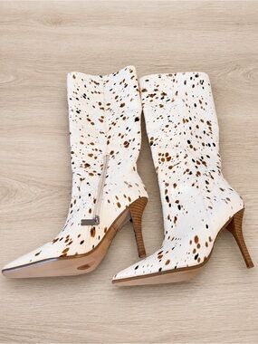 Steve Madden Westcot-H Boots in Tan Multi